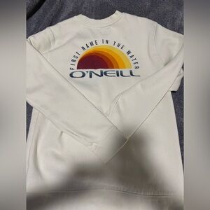 O'Neill cream crew neck